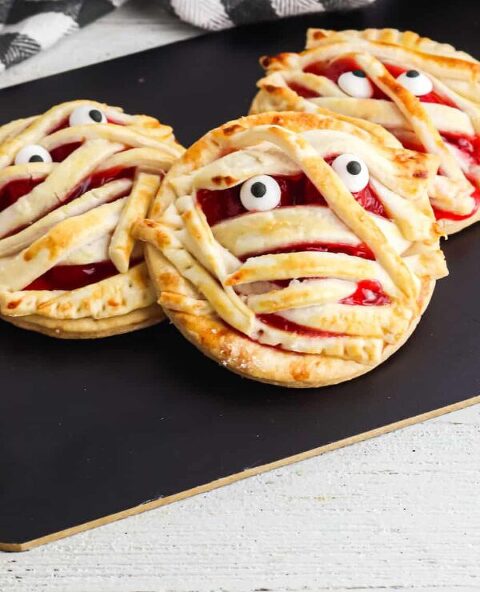 Roundup Image for Halloween Mummy Recipes 