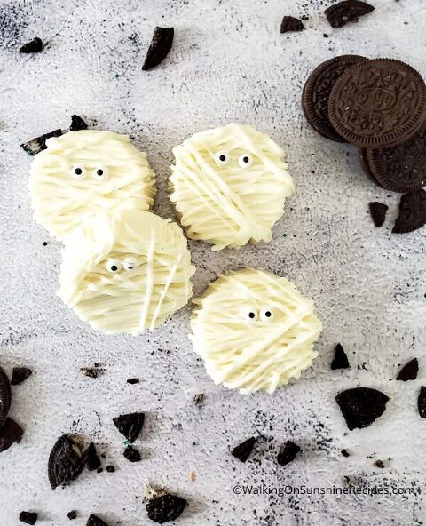 Roundup Image for Halloween Mummy Recipes 