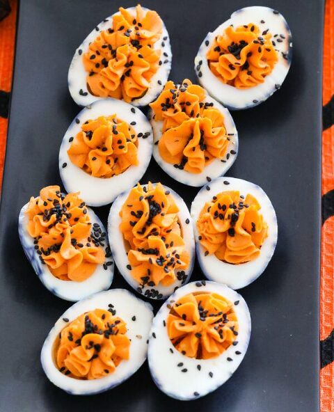 Roundup Image for Halloween Party Food Ideas 