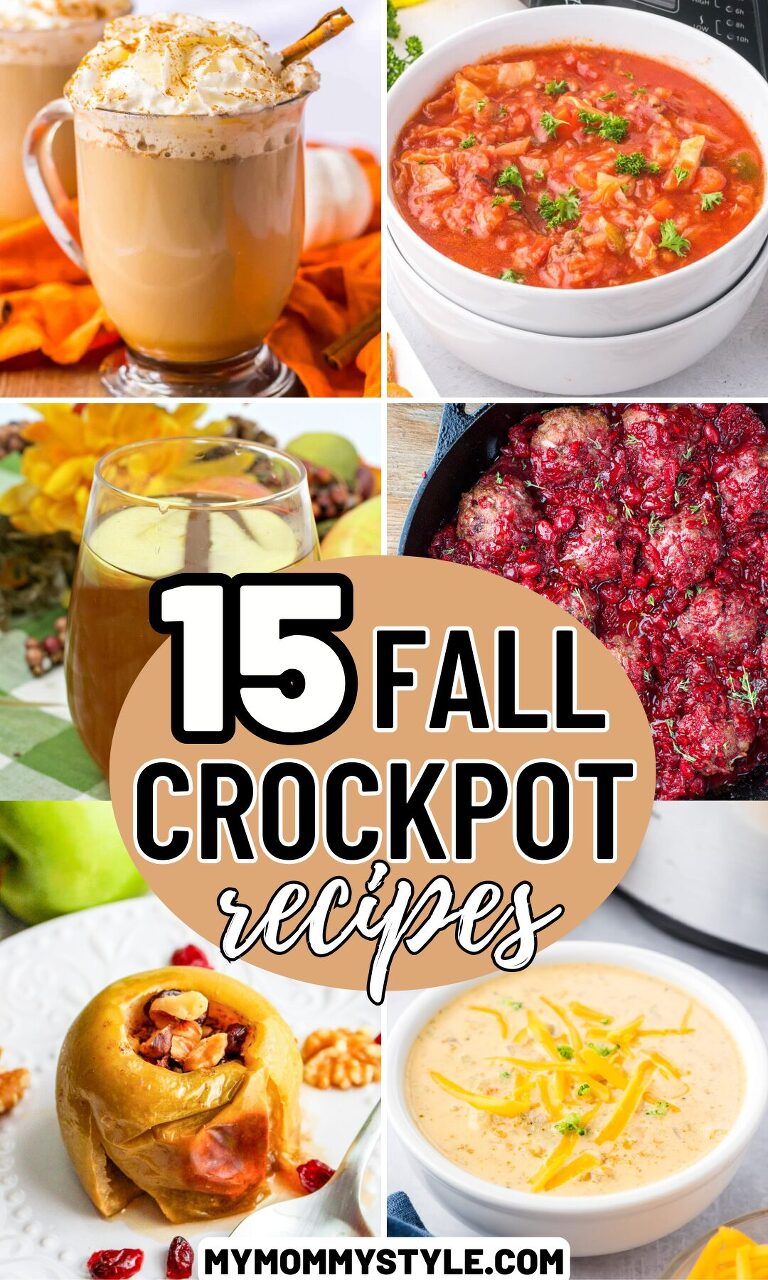 Roundup Image for Fall Crockpot Recipes 