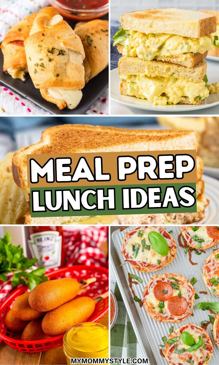 Roundup Image for Meal Prep Lunch Ideas 