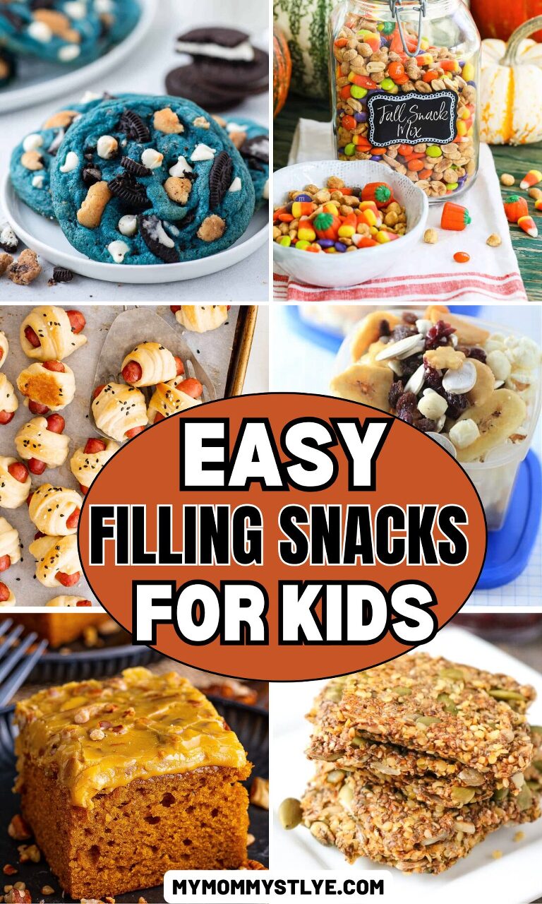 Roundup Image for Easy Filling Snacks for Kids 