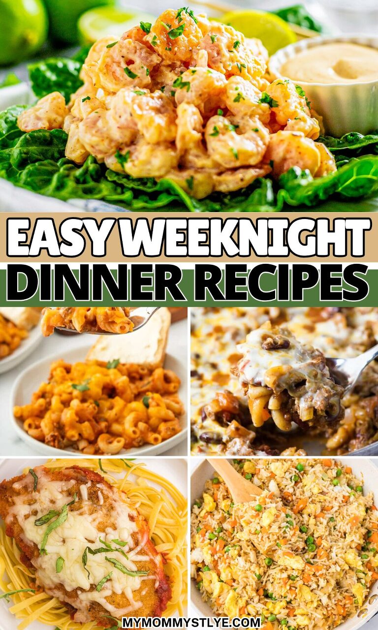 Roundup Image for Easy Weeknight Dinner Recipes 