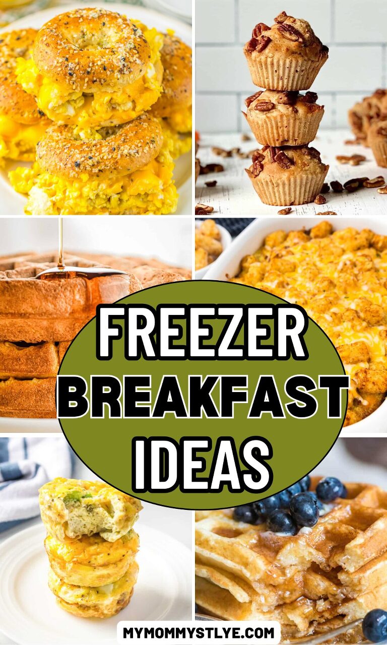 Roundup Image for Freezer Breakfast Ideas 