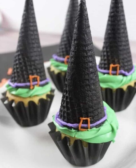 Roundup Image for Halloween Cupcake Recipes