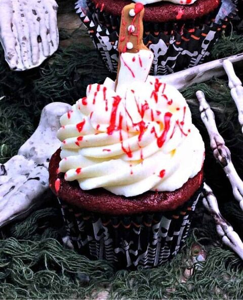 Roundup Image for Halloween Cupcake Recipes 