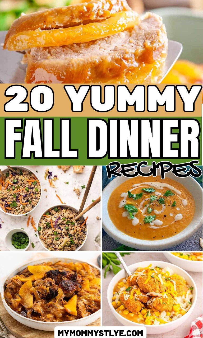 Roundup Image for Yummy Fall Dinner Recipes 