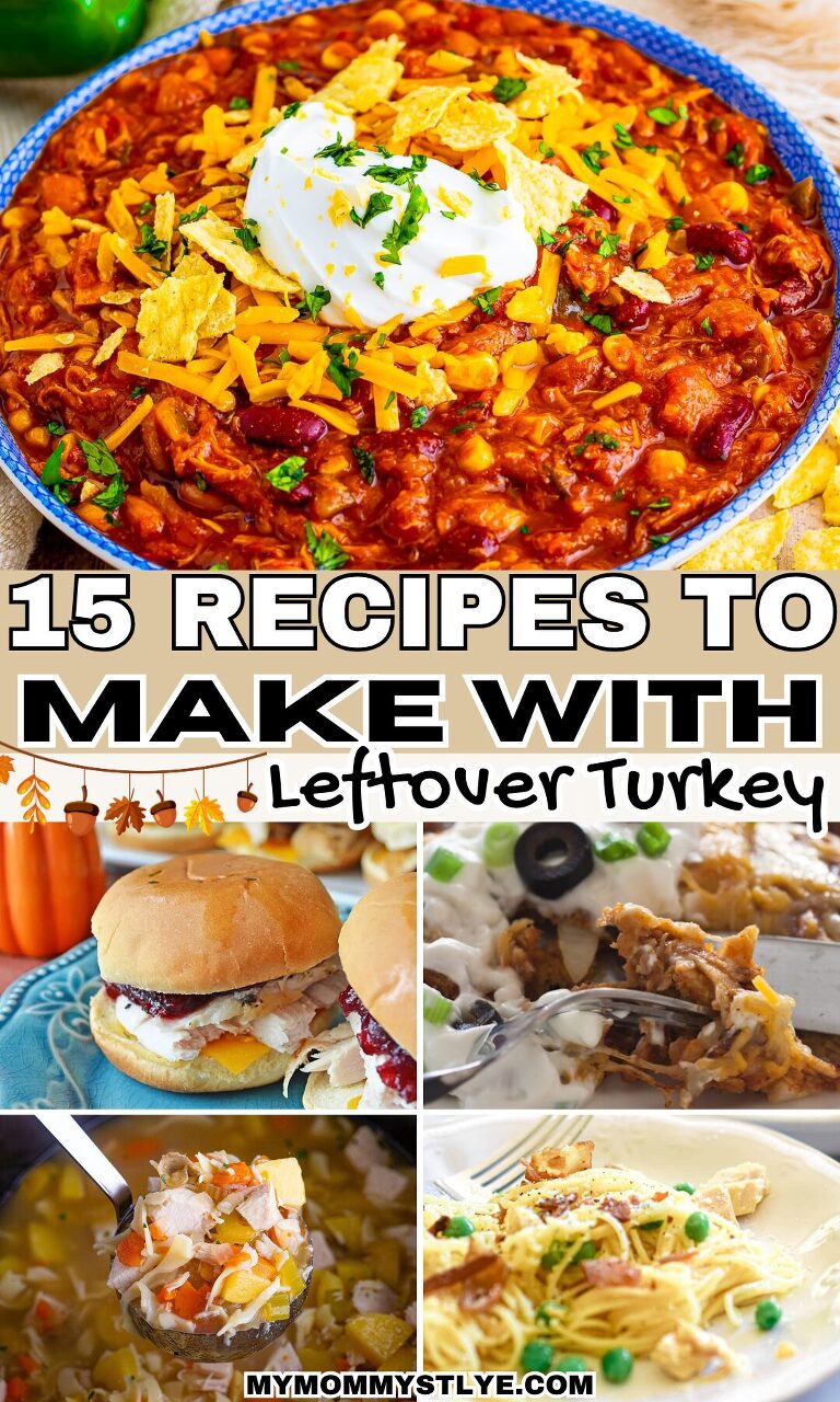 Roundup Image for Recipes To Make With Leftover Turkey 