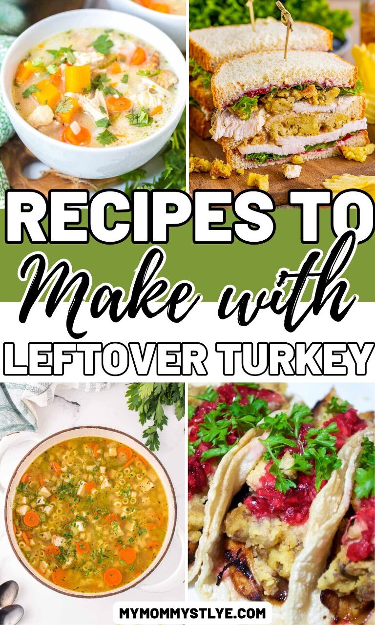 Roundup Image for Recipes To Make With Leftover Turkey 