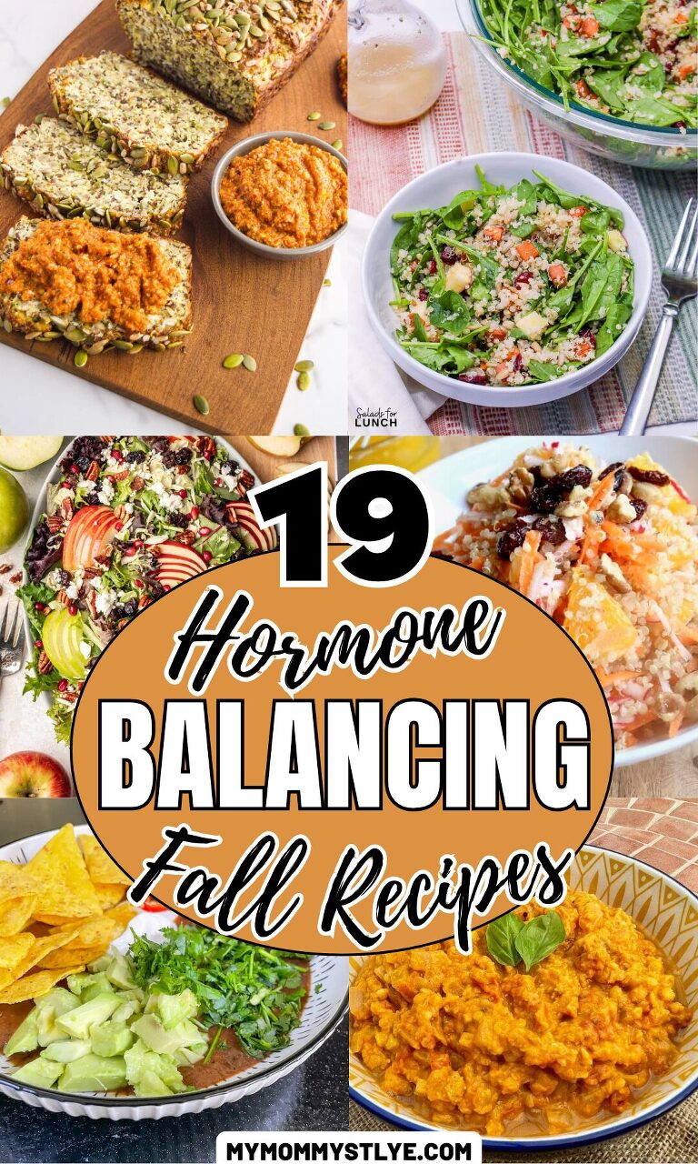 Roundup Image for Hormone Balancing Fall Recipes
