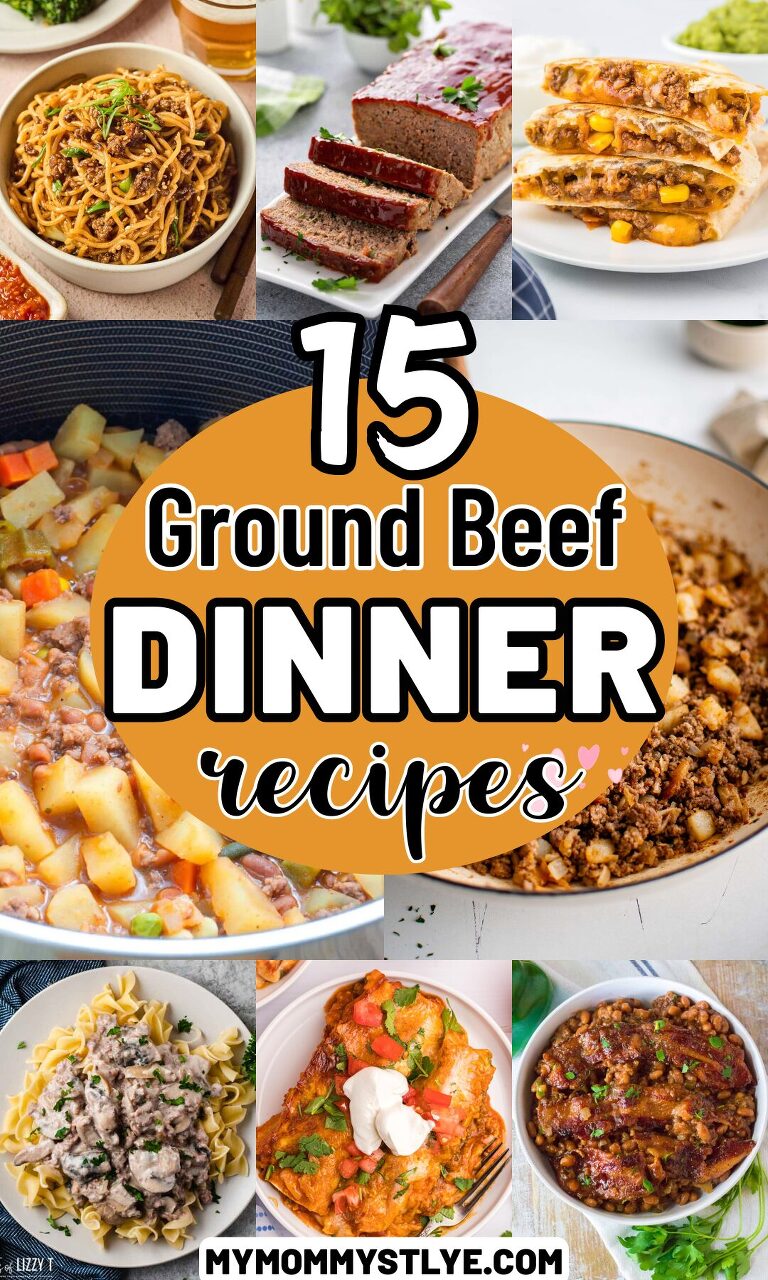 Roundup Image for Ground Beef Dinner Recipes
