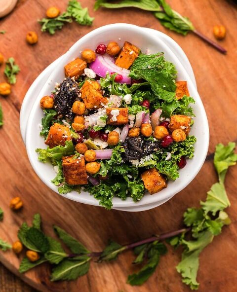 Roundup Image for Harvest Salads For Thanksgiving
