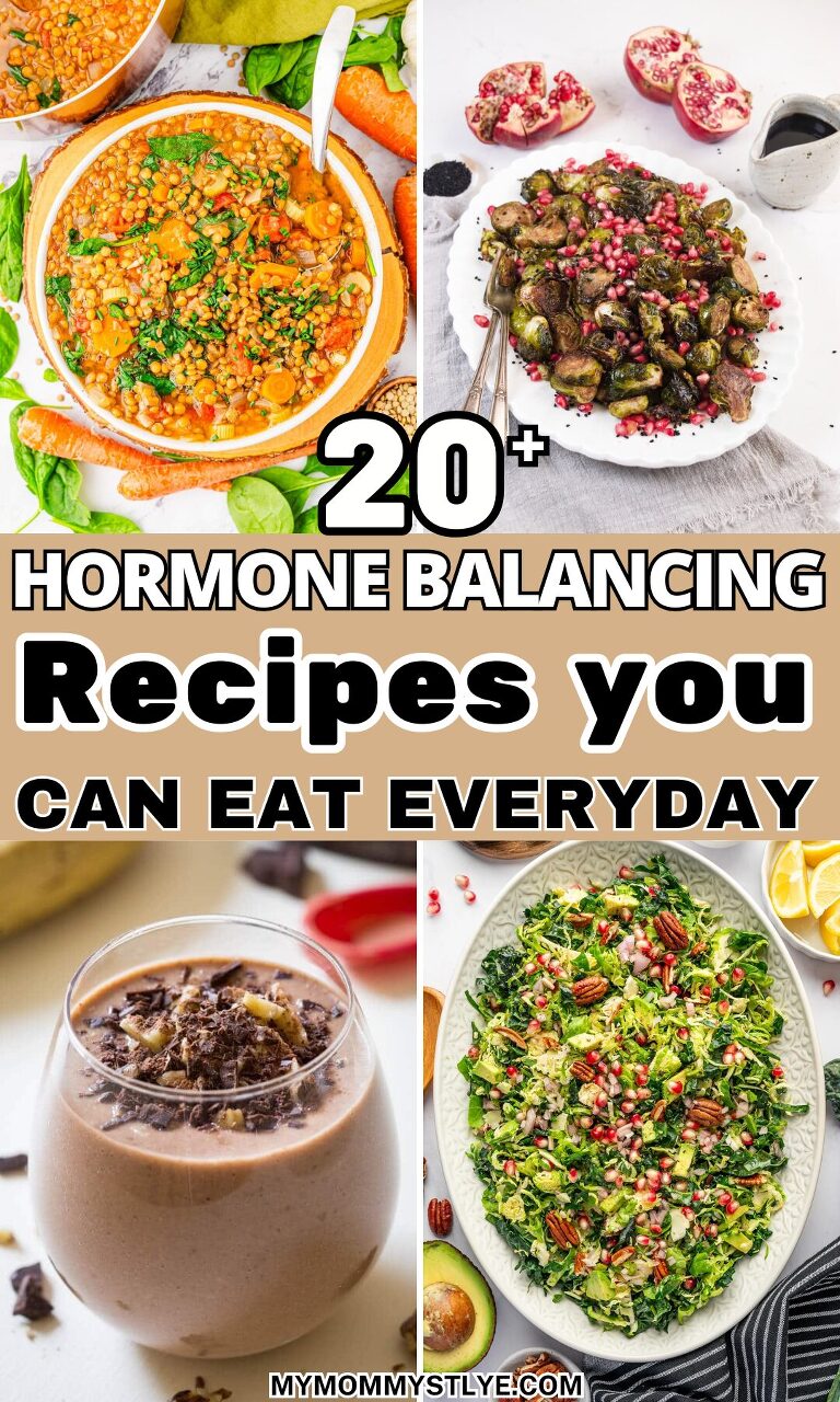 Roundup Image for Hormone Balancing Recipes You Can Eat Everyday
