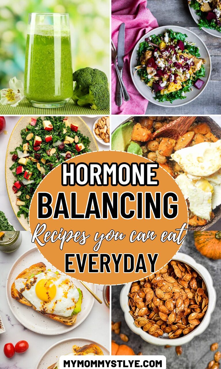 Roundup Image for Hormone Balancing Recipes You Can Eat Everyday