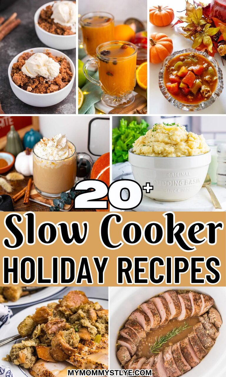 Roundup Image for Slow Cooker Holiday Recipes