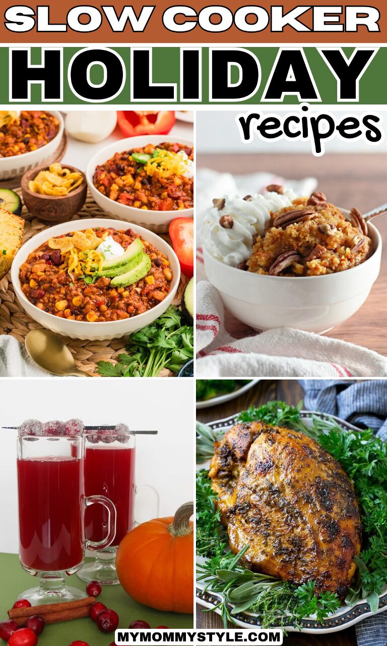 Roundup Image for Slow Cooker Holiday Recipes