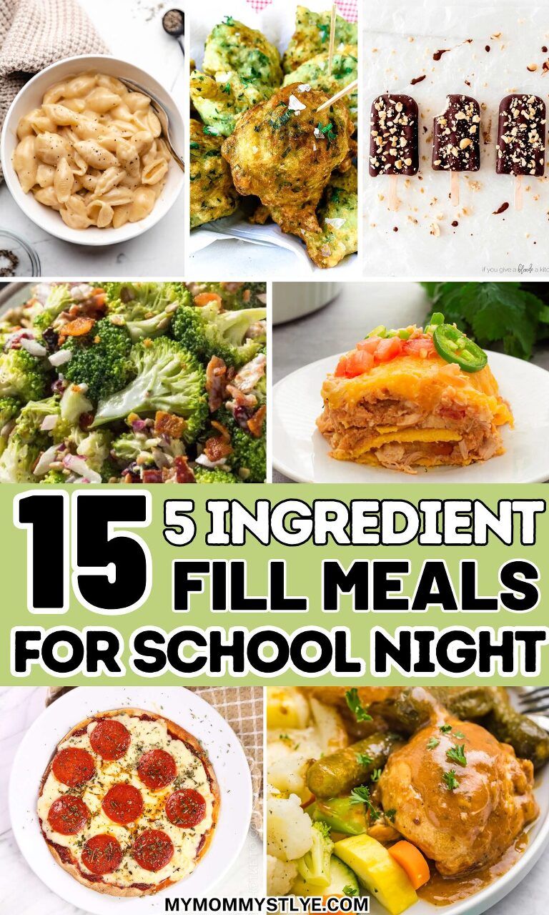 Roundup Image for 5 Ingredient Fill meals for School Night
