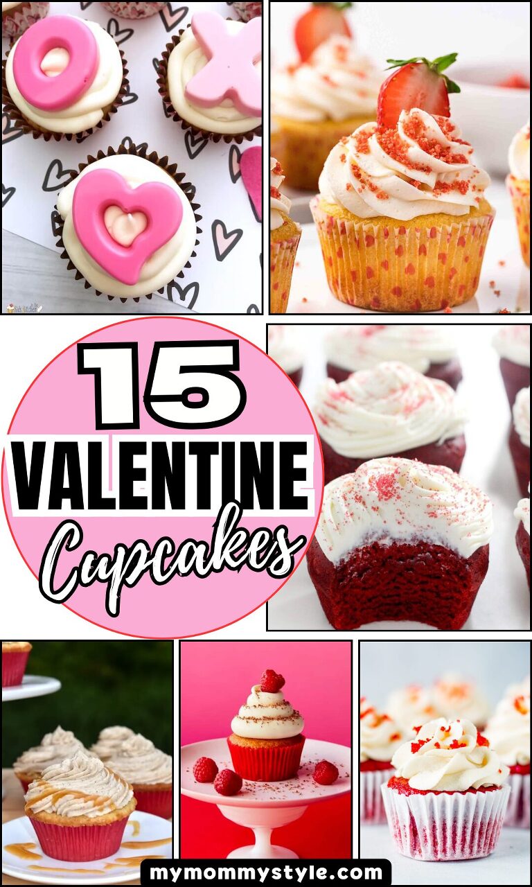 Roundup Image for Valentine Cupcakes 