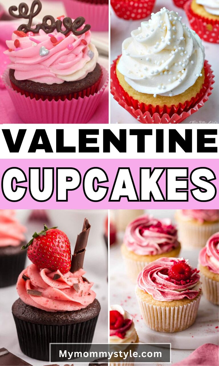 Roundup Image for Valentine Cupcakes 