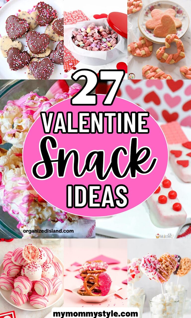 Roundup Image for Valentine Snack Ideas