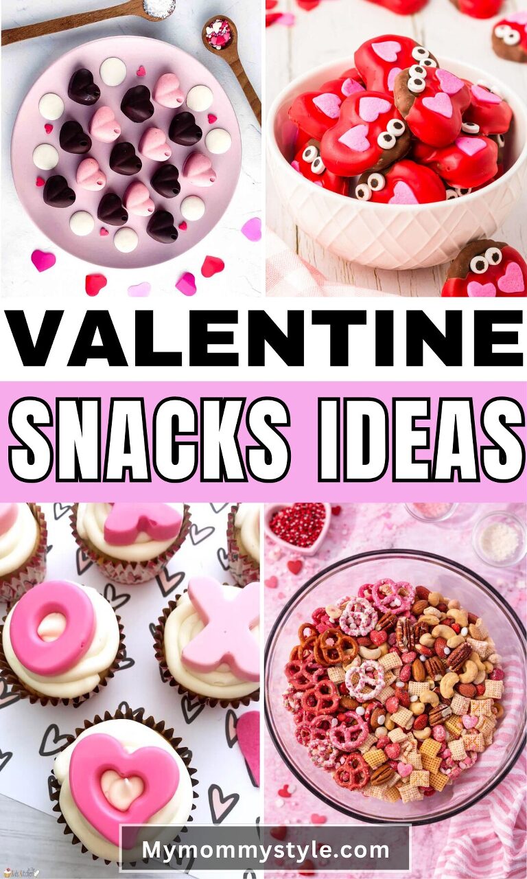 Roundup Image for Valentine Snack Ideas