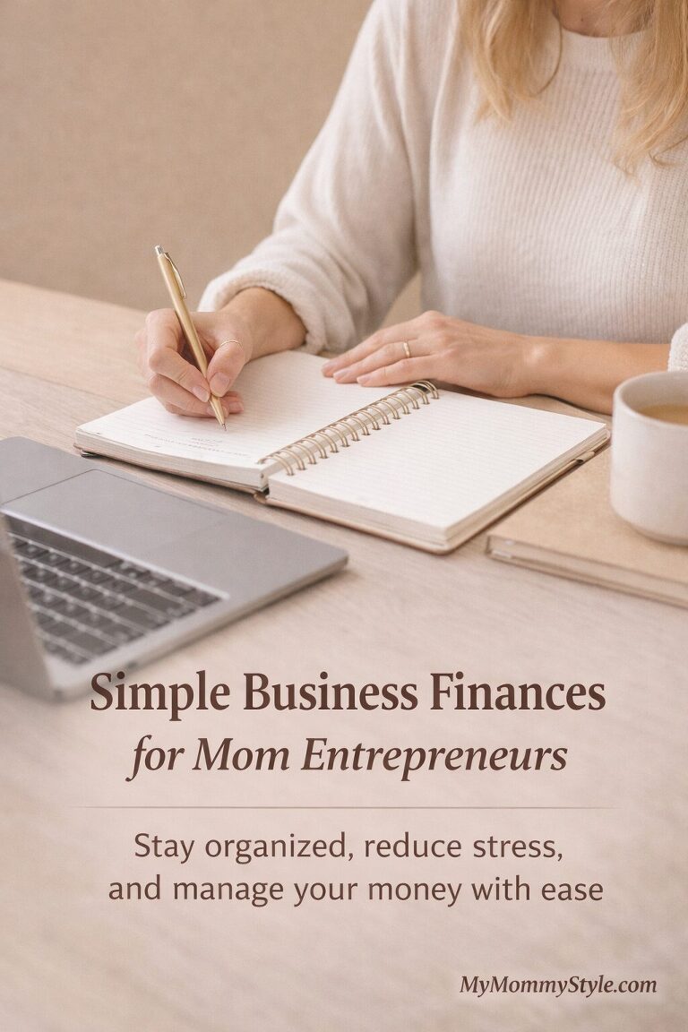 simple business finances for mom entrepreneurs