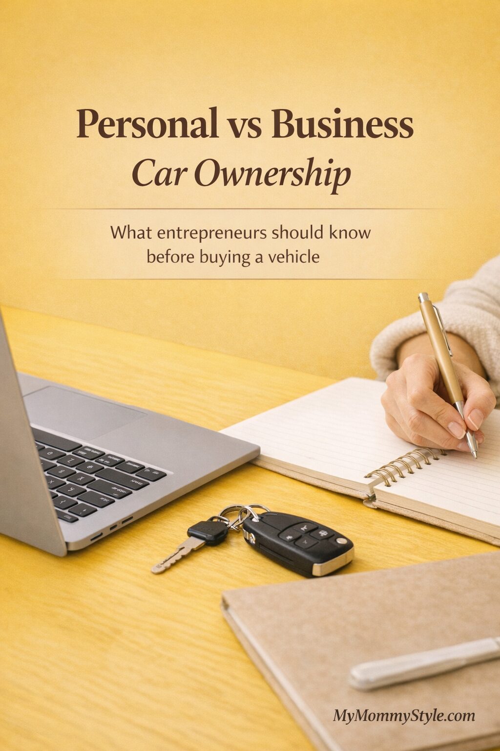 buy a car in personal name or business