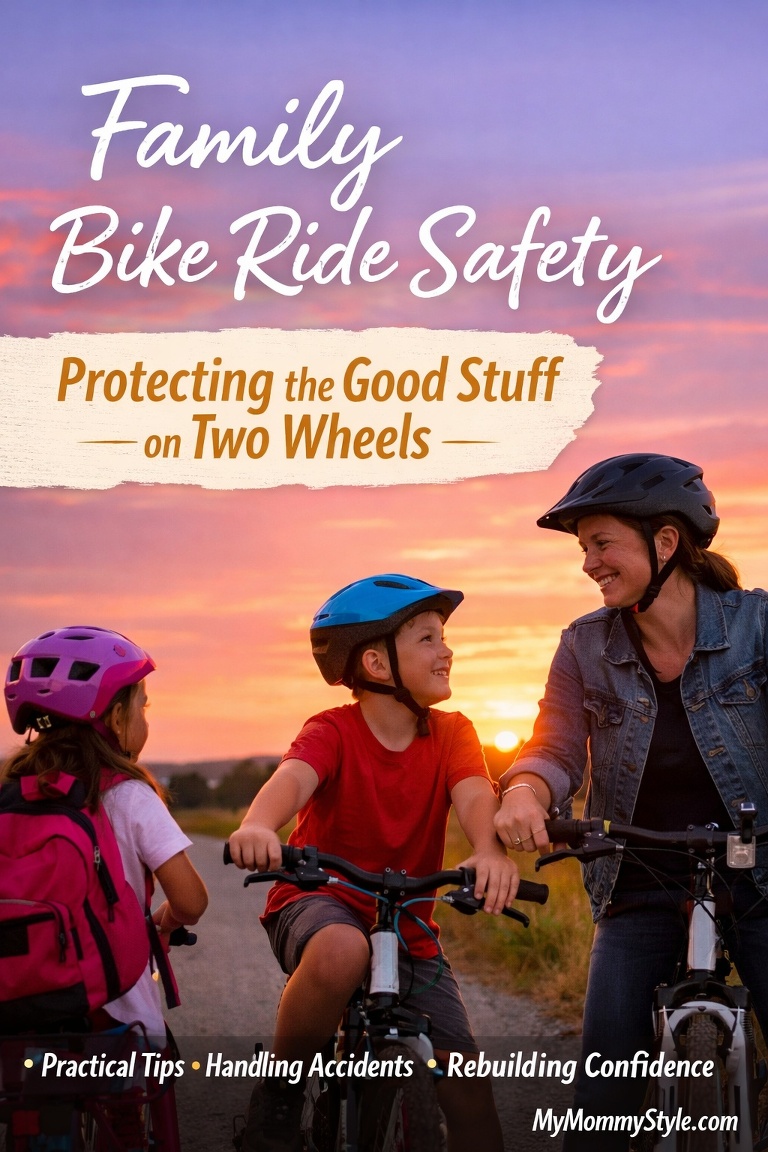 Evening bike rides with your kids can feel like pure magic—until something unexpected happens. This guide shares real-life insights on family bike ride safety, what to do after a crash, and how to confidently get back to making memories together.