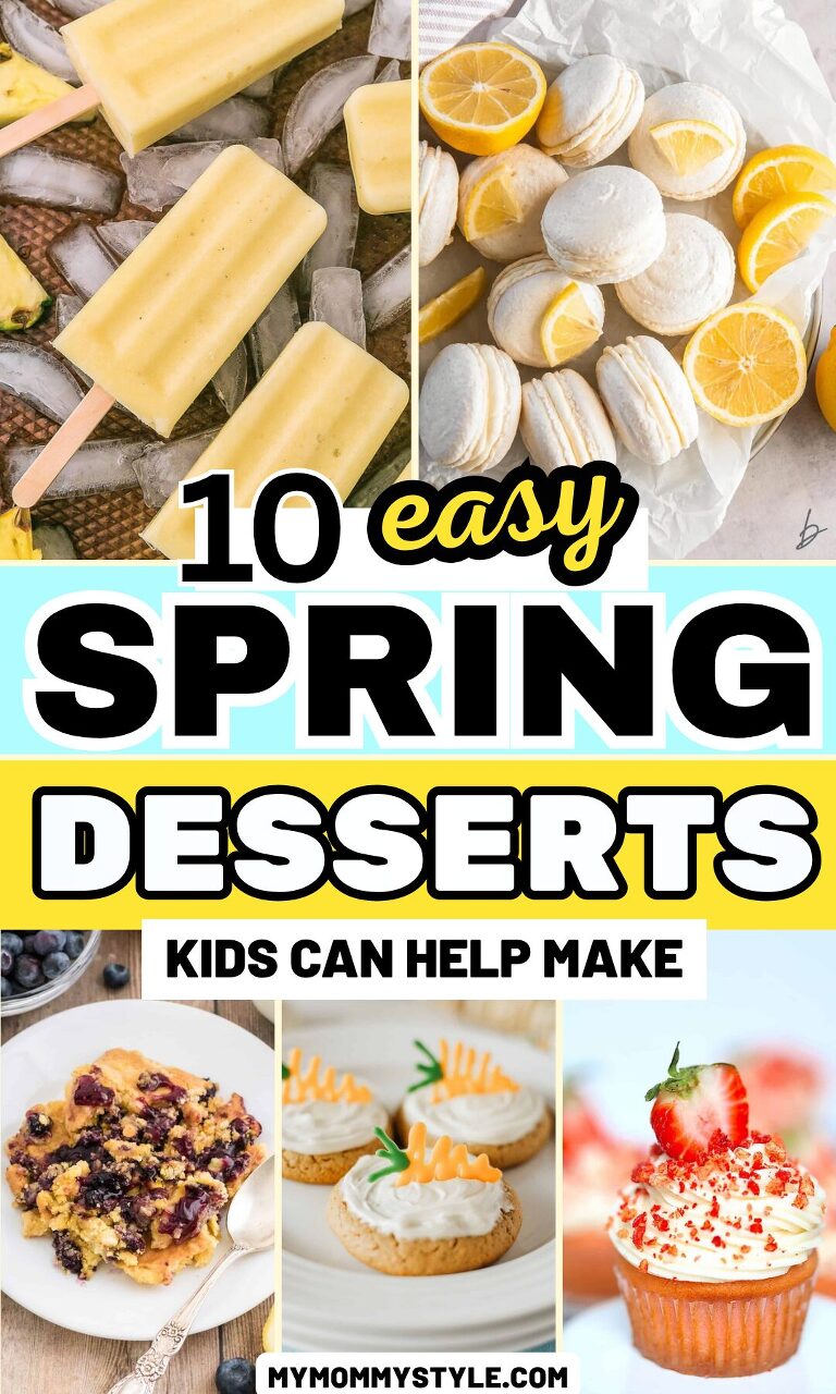 Roundup image for Easy Spring Desserts Kids Can Help Make
