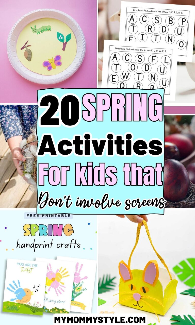 Roundup image for Spring Activities for Kids That Don’t Involve Screens
