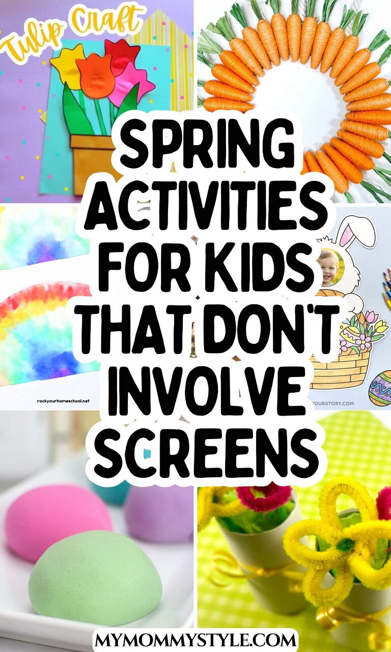 Roundup image for Spring Activities that Don’t Involve Screens
