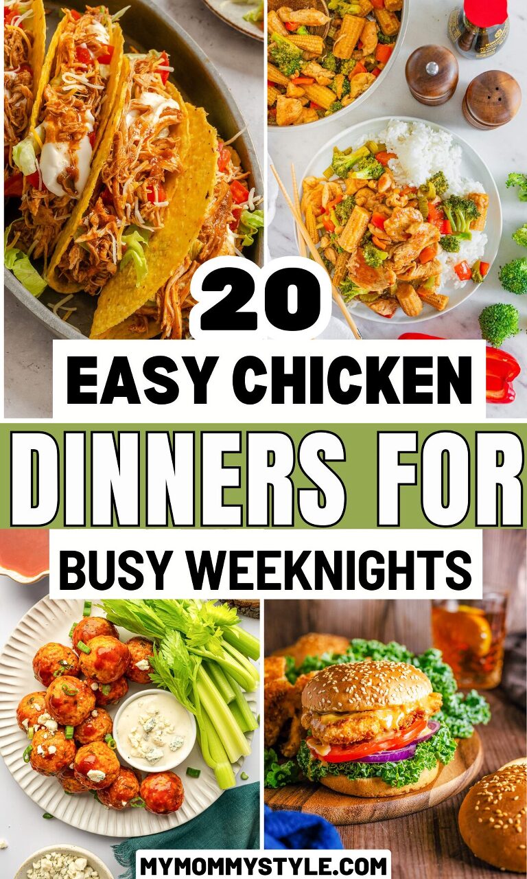 Roundup image for Easy Chicken Dinners for Busy Weeknights