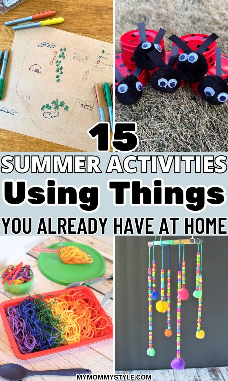 Roundup image for Summer Activities Using Things You Already Have at Home