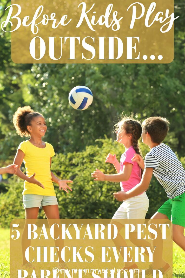 Before your kids head outside this summer, take 5 minutes to check for ticks, mosquitoes, wasps, and hidden backyard hazards. This simple backyard safety checklist can help protect your family and keep summer fun stress-free. #SummerSafety #MomLife #BackyardFun #ParentingTips #Ticks #Mosquitoes