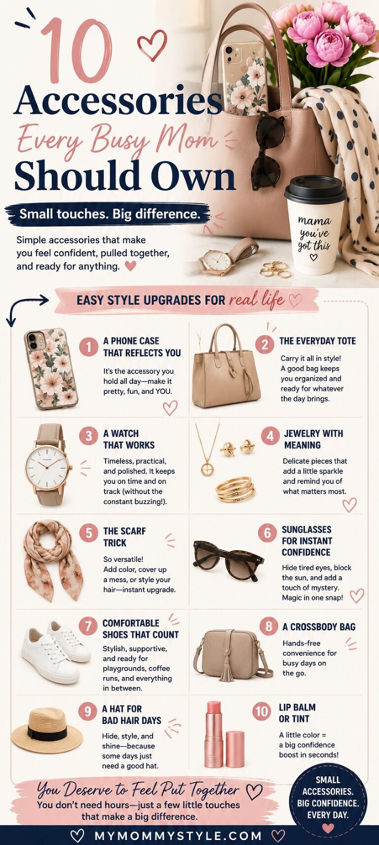 accessories for busy moms